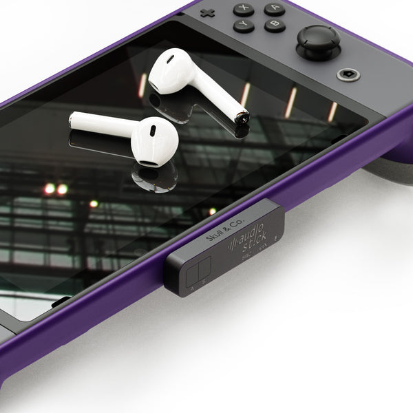 Nintendo Switch&PS4/PS5/PC適応 低遅延・高音質Bluetooth 5.0搭載「AudioStick」| Skull & Co.